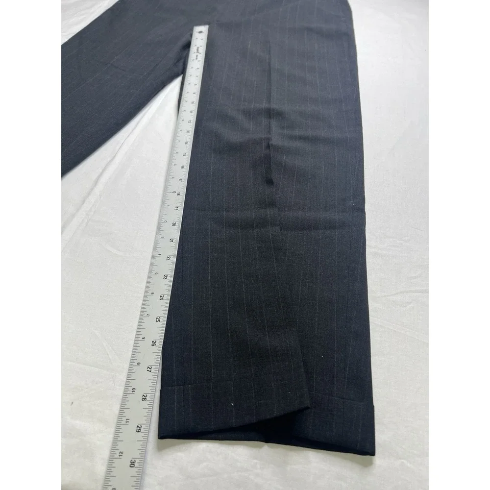 Unbranded 100% WOOL Men's Dress Pants‎ 36W 29L Dark Gray